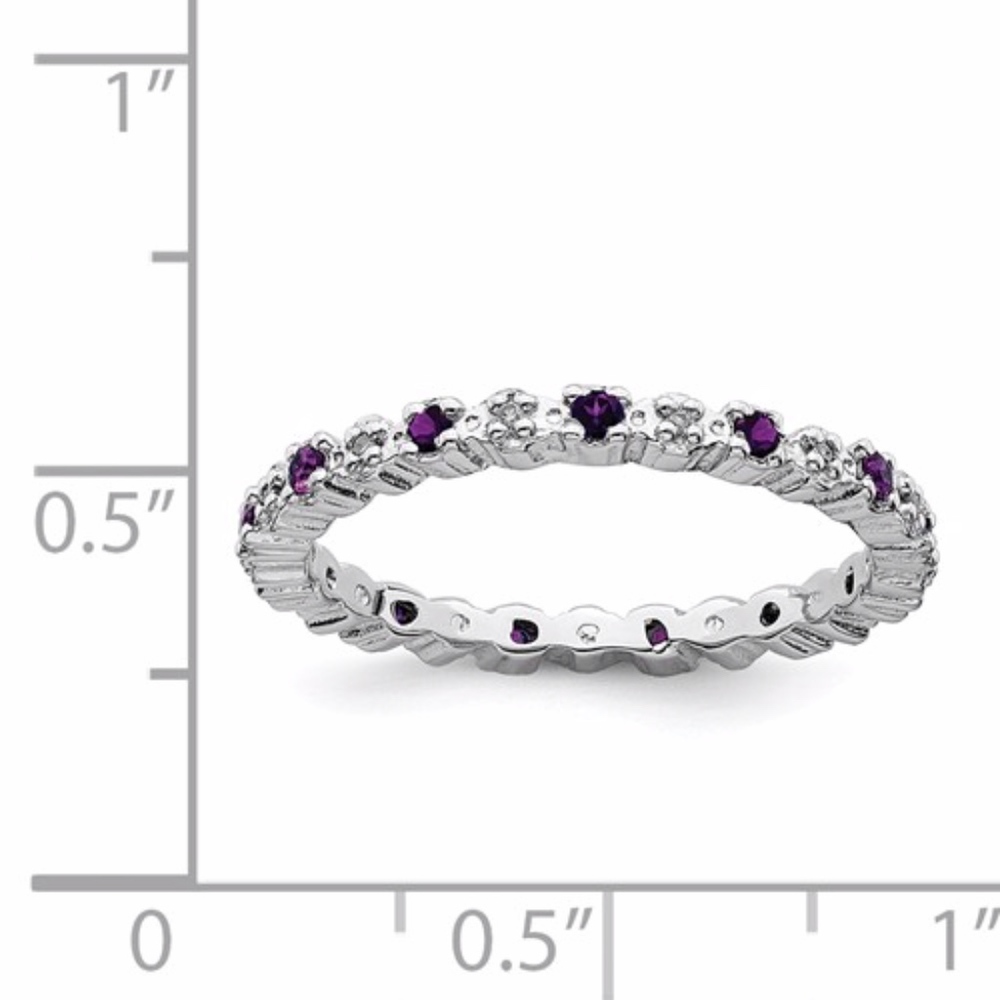 Sterling Silver Stackable Ring - image 5